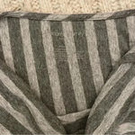 Liz Lange  Maternity grey striped shirt,‎ size small Photo 1