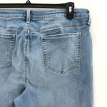 NYDJ ‎ Sheri Slim Ankle Jean with Laced Side Slits Size 14 Photo 6