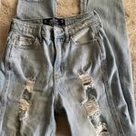 Hollister Light Wash Ripped Jeans Photo 3