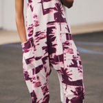 NWOT FP Movement by Free People Hot Shot Onesie Small Purple Photo 0