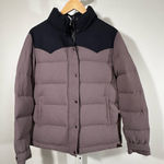 Patagonia Women’s L Western Yoke Down Puffer Jacket purple/Navy Photo 0
