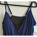 Bal Harbor Bathing Suit Sz 20W Skirted One‎ Piece Beach Pool Suit Blue Photo 2