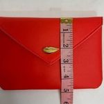 None Sealed With A Kiss Makeup Bag red orange gold Photo 7