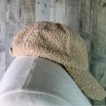 INC  Taupe Sherpa Baseball Cap/Hat w/Vel-Cro Closure Photo 5