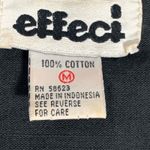 Vintage Effeci Black Sequin Beaded Suit Vest Geometric Abstract Art Medium Photo 5