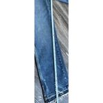 AMO Denim Chloe Crop Pant in Crush Size 27 Bella Crop High Rise Straight Ankle Blue Photo 5