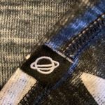 Terez  Thick Band Black/White Camouflage Leggings Photo 4