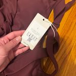 Halara  Sports Tank Top Athletic Dress Maroon Large NWT Photo 5