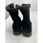 Skechers Womans Sketchers Goga Mat Comfort Pull On Winter Boot 6.5 Black Lined Photo 4