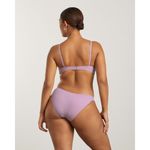 Everlane  Womens The Thigh-High Bikini Bottom Lilac Purple L Photo 1