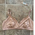 Skims Fits Everybody Triangle Bralette Ochre Size XL Tan Photo 3