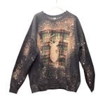 Tultex  Charcoal Gray Deer Graphic Crewneck Sweatshirt. Size XL Photo 0