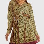 Tommy Hilfiger  PLEATED POP MONOGRAM DRESS Photo 0