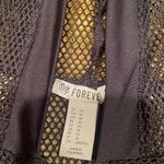 Forever 21 Active Half Zip Mesh See Through Black Pink Workout Hoodie Top Medium Photo 4