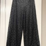 Donna Ricco  GORGEOUS Wide leg sequin lace pants Photo 0