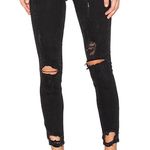 Lovers + Friends Ricky Skinny Jean - Dark grey distressed jeans Photo 0