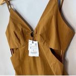 ZARA NWT  Cut Out Ruched Mini Dress Photo 4