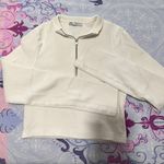 ZARA Cropped White Long Sleeve Photo 0