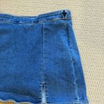 American Eagle High-Rise Mini Skirt Denim Photo 3