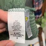 White Birch Waffle Knit Top Peasant Balloon Sleeves Size Small NWT Boho Indie Photo 8