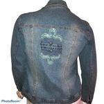 Diane Gilman Vintage  embellished denim jacket Photo 2
