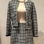 H&M Black and White Houndstooth Women's Jacket Photo 0