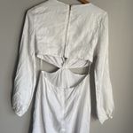 NEW Dissh TINA WHITE TWIST MIDI DRESS 6 Photo 4