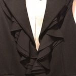 Alice + Olivia Vintage  Sleeveless Silk Ruffle Waistcoat Womens Medium Victorian Photo 8