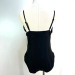 J.Crew  Plunge One Piece Swimsuit Black Photo 6