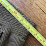 Halara  High Waisted Pocket Straight Leg Mop Corduroy Pants Medium Brown NEW Photo 6