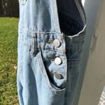 None Vintage Denim Overalls Dungarees Distressed Photo 5