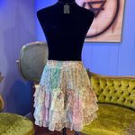 MISA Los Angeles Marina Ruffle Mini Skirt Size M Photo 2