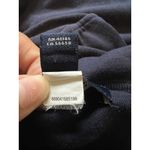 CHAPS Denim Women’s Hoodie Knit Top V-Neck Navy Blue Paisley Print Size Large Photo 11