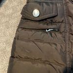 Members Only NWOT  chocolate brown puffer jacket. Sz XS Photo 3