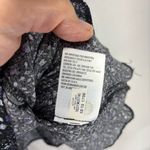 American Eagle  Outfitters Dark Blue Floral Skater‎ Skirt Waist & Length 14” Photo 5