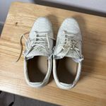 Giuseppe Zanotti  Women’s Frankie Embossed Leather Sneakers in White/Ivory Size 7 Photo 12