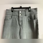 Ann Taylor “The Straight Crop” Women’s Denim Jeans, Size 10, Gray, High Rise, Photo 3
