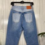 Princess Polly NEW  Springfield Mom Mid Wash Two Tone Denim Jeans size 0 NWT Photo 5