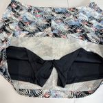 CJ Banks Flamingo Palm Leaves Tropical Skort Pockets Size 22W Resort Vacation Blue Photo 8