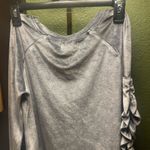 cupio  Heather Gray Knit Top Photo 4