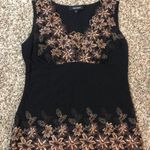 Karen Kane  Y2K embroidered floral tank top Photo 1
