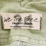 We The Free Free People  corduroy zip front high waisted pencil skirt pale green Photo 7