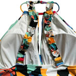 Anne cole High Neck Keyhole Ruched Floral One-Piece Bathing Swim Suit NWT 8 Photo 5