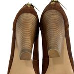 Betsey Johnson Jensen Leather Chestnut Brown Bootie Boots Photo 8