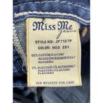 Miss Me Jeans Womens Sz 25 cuffed capri Denim Embellished Fleur de lis Pockets Photo 8