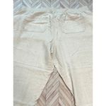 Old Navy  High Rise Wide Leg Linen Blend Crop Pants Beige XXL 2XL Womens Photo 1