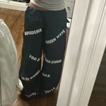 Tulane Graphic Print Pants Green Size M Photo 1