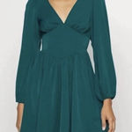 Abercrombie & Fitch  corset long sleeve v neck mini dress size xs  Photo 0