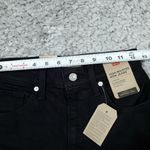 Levi's High Waisted Mom Jeans Tapered Stretch Size 24 x 29 Black High Rise Photo 9