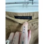 ZARA  Brown Wide Leg High Rise Professional Pants With Side Buttons Photo 2